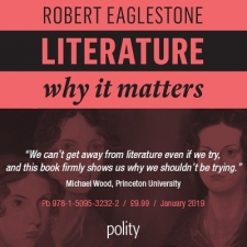 Polity publisher advert: Literature - Why it matters